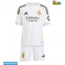 Real Madrid Federico Valverde #8 Hjemmedraktsett Barn 2025-26 Kortermet (+ Korte bukser)